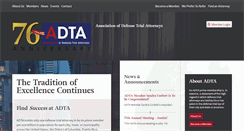 Desktop Screenshot of adtalaw.com
